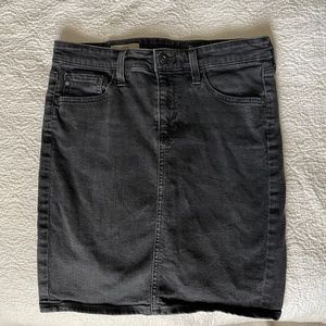 AG Adriano Goldschmied Pencil Skirt THE ERIN | Size 28 Mid Rise Denim Skirt